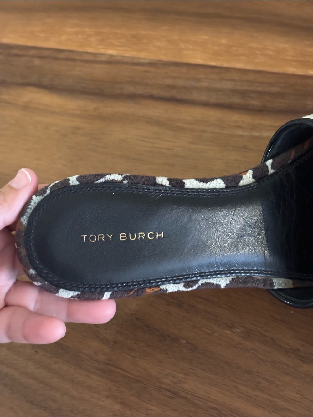 Tory Burch Eleanor Leopard print slides - Picture 7 of 8
